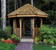 Garden pavilion structure